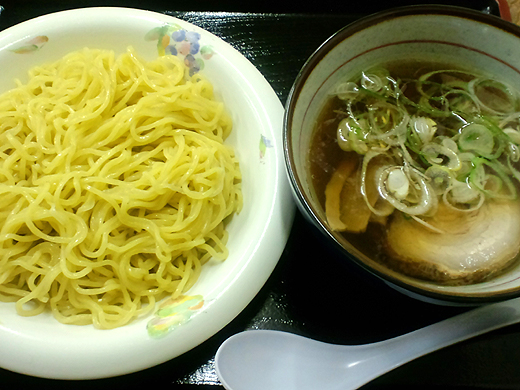 つけ麺(携帯で撮影)